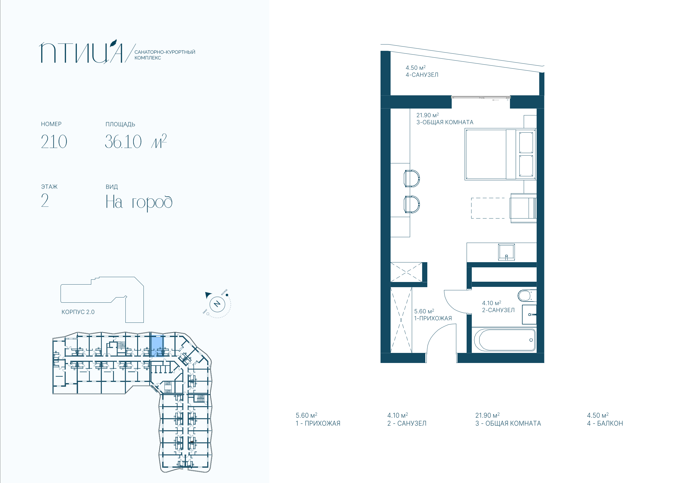 П2-210 · 36,1 м²