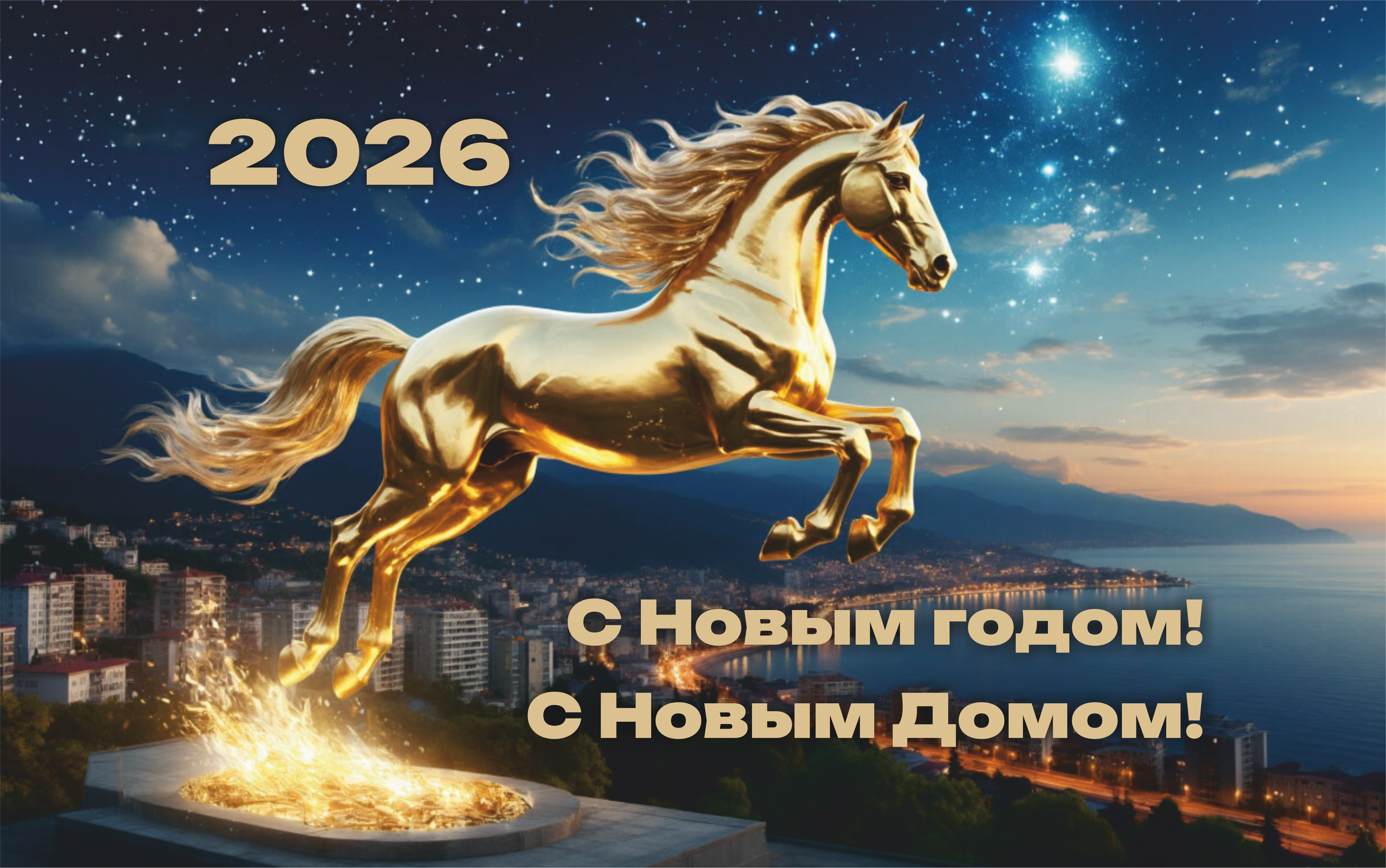 Поздравляем с наступающим 2026 годом!